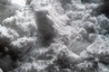 Snow surface. Fresh fluffy white snow texture Royalty Free Stock Photo