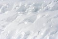 Snow surface texture background with snowflakes. . Royalty Free Stock Photo