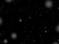Snow texture on black background Royalty Free Stock Photo