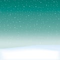 Snow theme background.