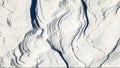 Snow top view. The texture of the snow crust. Winter light background in a blue shade. Royalty Free Stock Photo