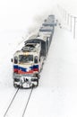 Snow Train Royalty Free Stock Photo