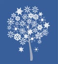Snow tree Royalty Free Stock Photo