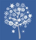 Snow tree Royalty Free Stock Photo