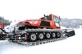 Snow vehicle Royalty Free Stock Photo