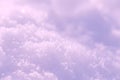 Snow violet texture for background. Natural violet snow background Royalty Free Stock Photo