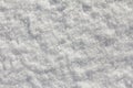 Snow white background in winter day. Season of Cold weather, texture maxro. Royalty Free Stock Photo