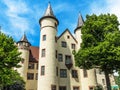 Snow White castle in Lohr am Main in the Spessart Mountains, Germany