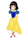 Snow white fairy princess, anime, dance, ball