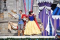 Snow White and Prince in Disney World