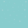 Snow-white snowflakes are falling from the sky. Snowfall. Vector illustration. Isolated green background. Winter ornament. Royalty Free Stock Photo