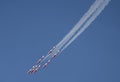 Snowbirds Acrobatic Flight Team Royalty Free Stock Photo