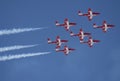Snowbirds Acrobatic Flight Team Royalty Free Stock Photo