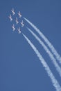 Snowbirds Acrobatic Flight Team Royalty Free Stock Photo