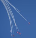 Snowbirds Acrobatic Flight Team Royalty Free Stock Photo