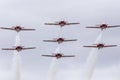 Snowbirds in Flight Canada Royalty Free Stock Photo