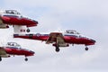 Snowbirds in Flight Canada Royalty Free Stock Photo