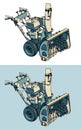 Snowblower illustration