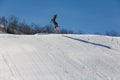 snowboad jump
