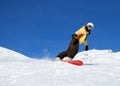 Snowboard girl Royalty Free Stock Photo