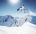 Snowboarder Royalty Free Stock Photo
