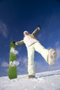 Snowboarder Royalty Free Stock Photo