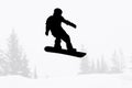 Snowboarder Silhouette