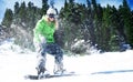 Snowboarding Royalty Free Stock Photo