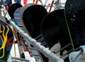Snowboards Royalty Free Stock Photo