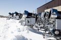 Snowcannons at Molltaler Glacier, Austria