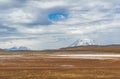 Altiplano Landscape and Misti Volcano, Peru