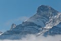 Snowcapped Canadian Rockies Royalty Free Stock Photo