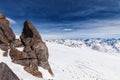 Snowcapped mountains Royalty Free Stock Photo