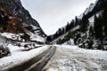 Snowclad Sonamarg In Winter Royalty Free Stock Photo