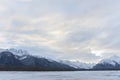 Snowcovered Mountains in Alaska.