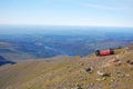 Snowdon mountain train Royalty Free Stock Photo