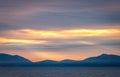 Snowdonia National Park In North Wales with the mountains in the background make a stunning landscape