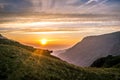 Snowdonia Sunset II Royalty Free Stock Photo