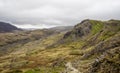 Snowdonia in Wales near Pen-y-Pass Royalty Free Stock Photo