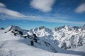 Snowed mountain