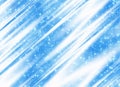 Snowfall backgrounds of a sunlight cold weather Royalty Free Stock Photo