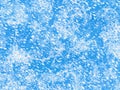 Snowfall whirling backgrounds on blue sky of a cold weather