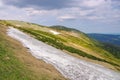 Snowfield in Giant Mountains