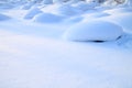 Snowfield Royalty Free Stock Photo