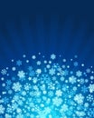 Snowflake background Royalty Free Stock Photo