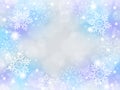 Snowflake background Royalty Free Stock Photo