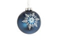 Snowflake bauble Royalty Free Stock Photo