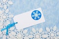 Snowflake Border Royalty Free Stock Photo