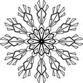 Snowflake Christmas New Year