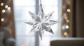 snowflake christmas-tree star Royalty Free Stock Photo